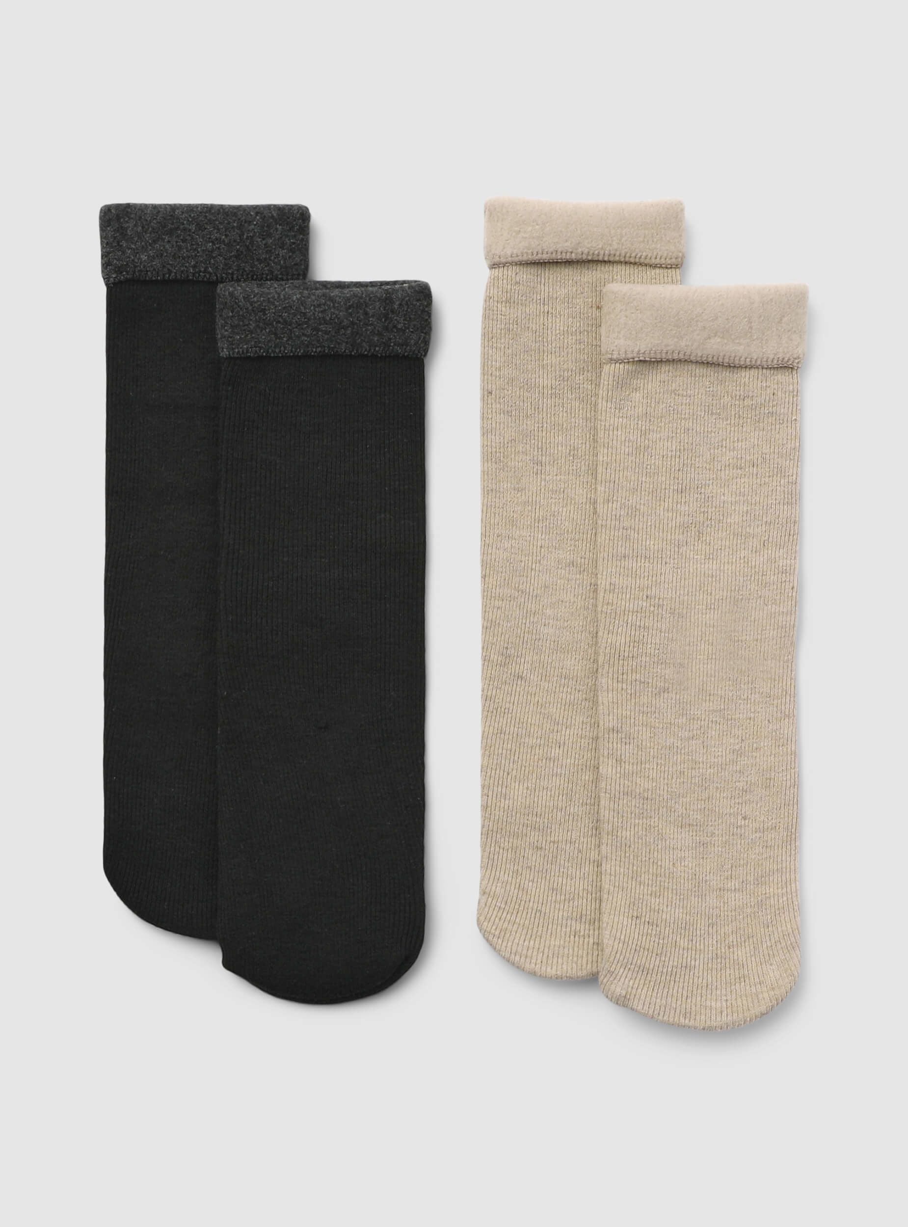 Pack 2 paia calze termiche Var nero