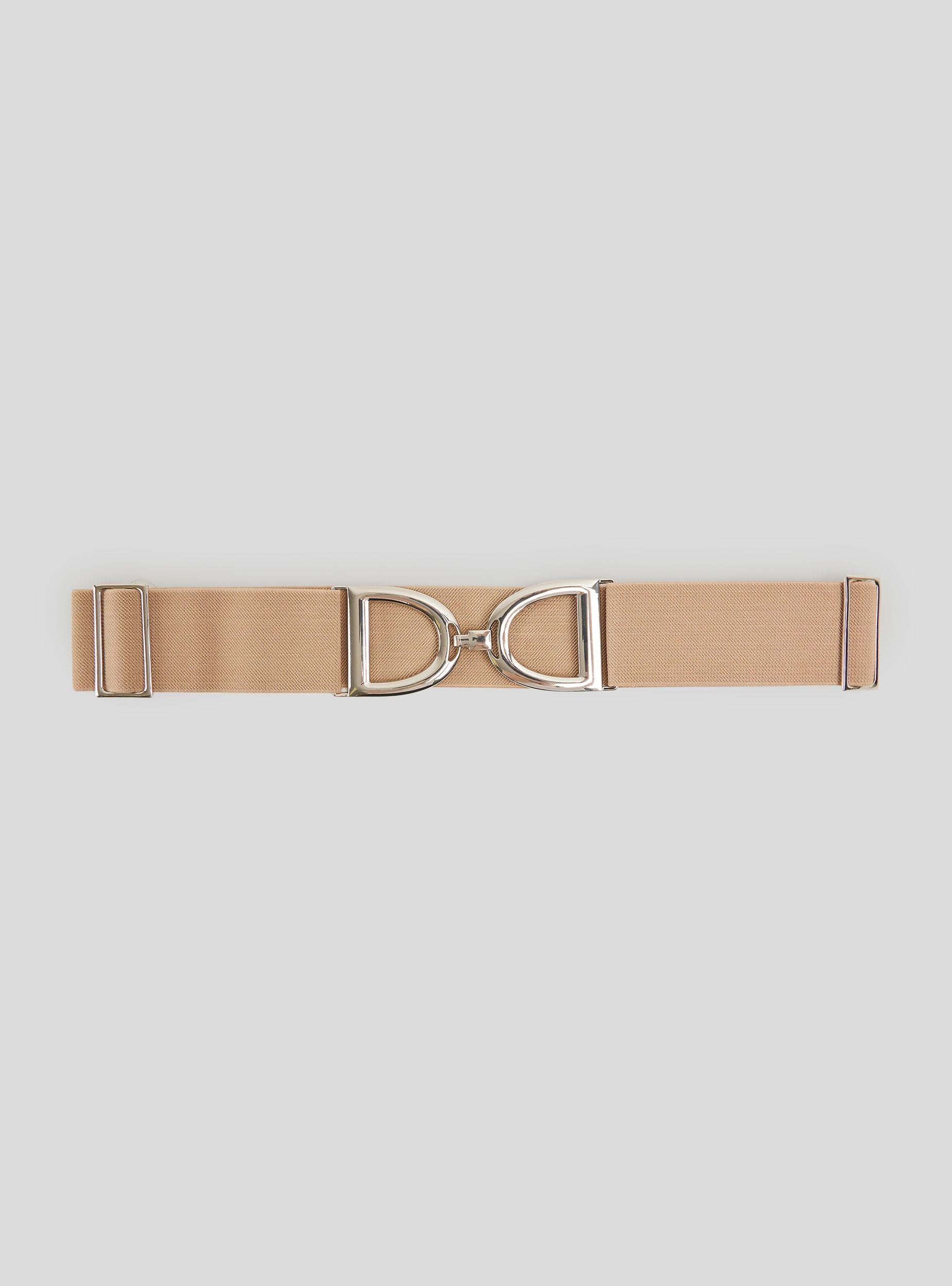 Cintura elastica con fibbia decorativa