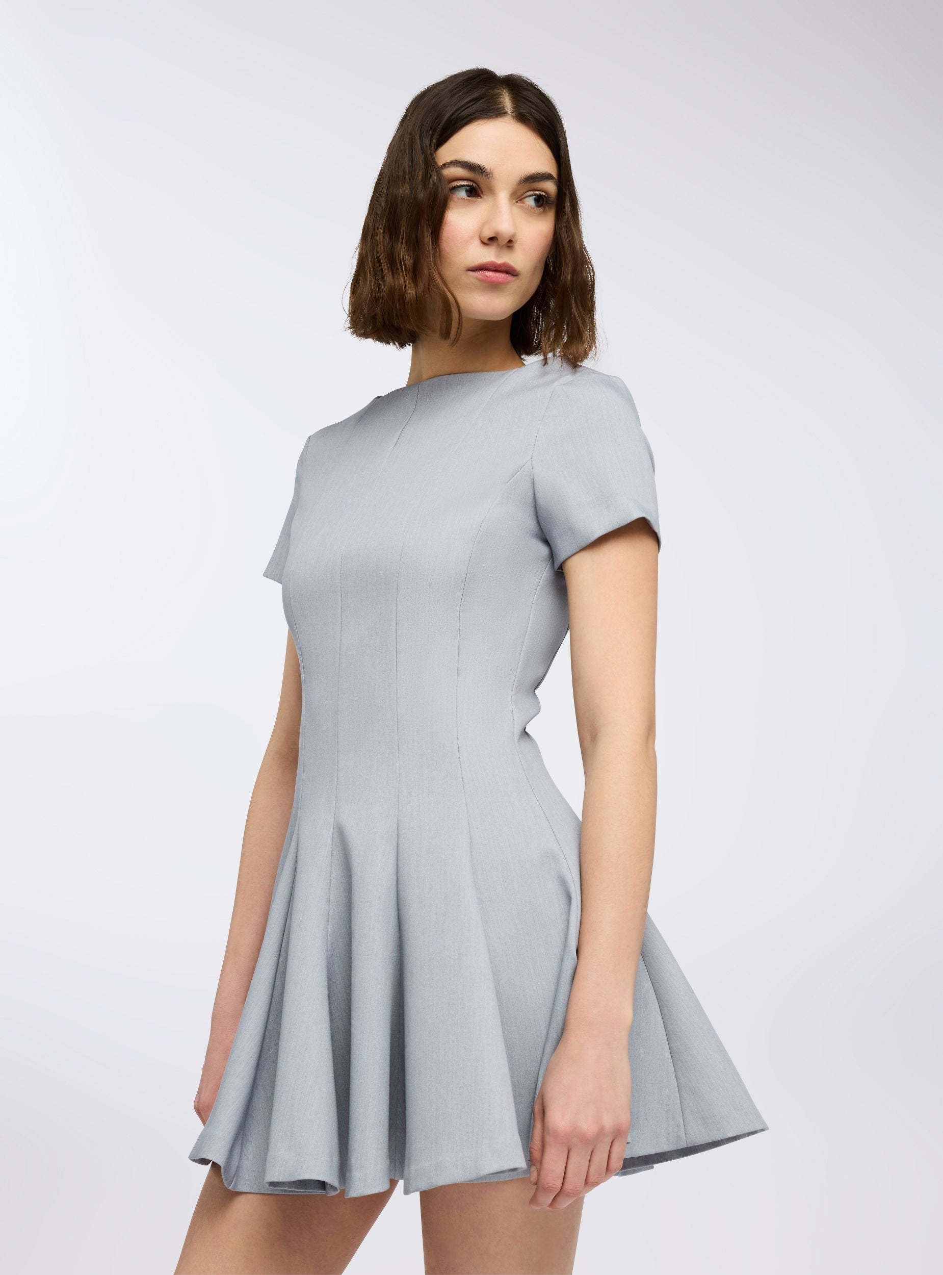 Skater godet dress - Terranova