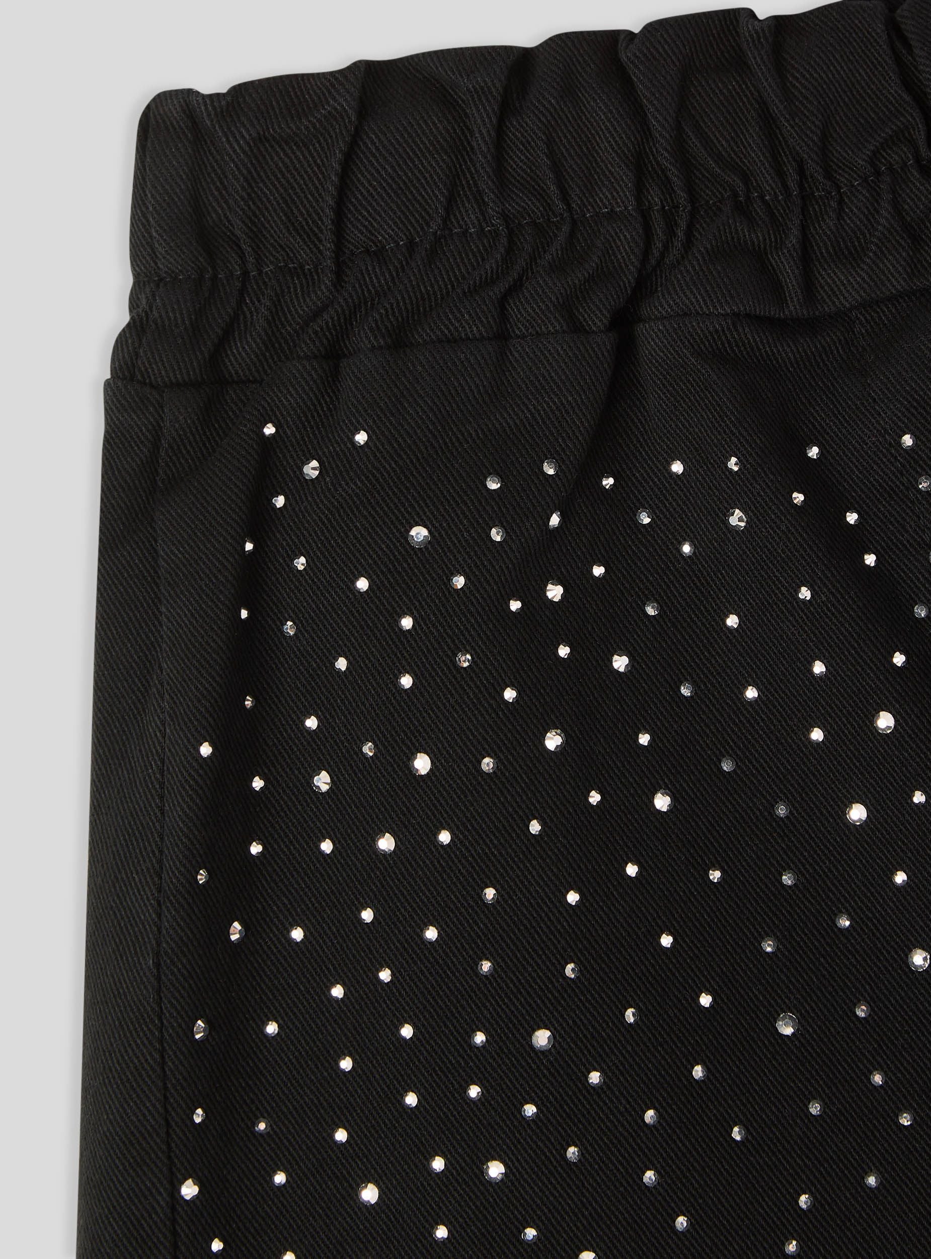 Pantaloncini con strass
