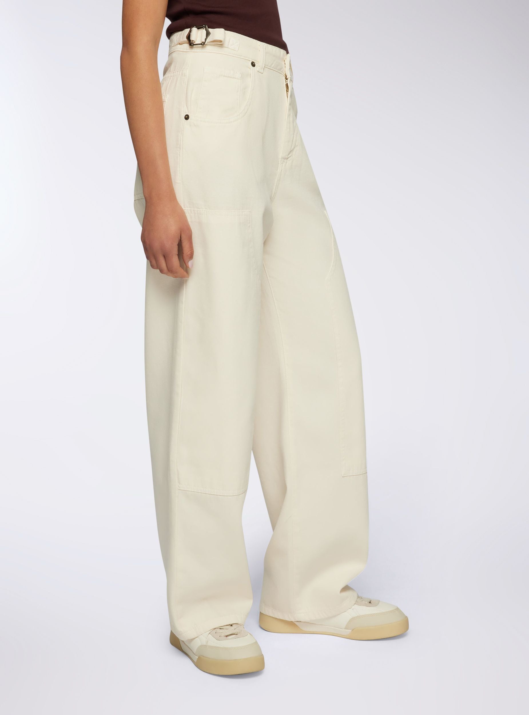 Pantaloni carpenter wide leg