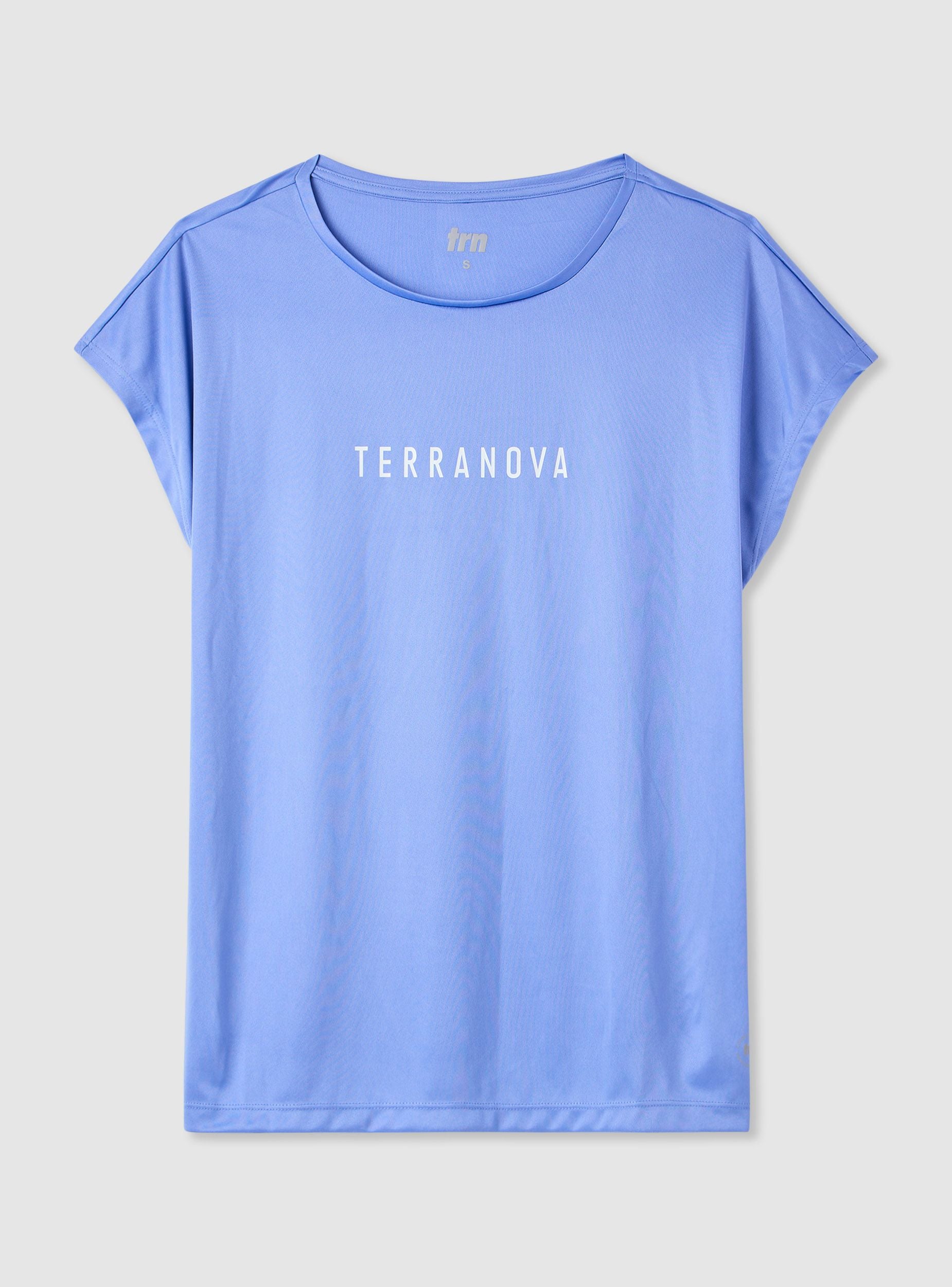 T-shirt ampia con stampa logo