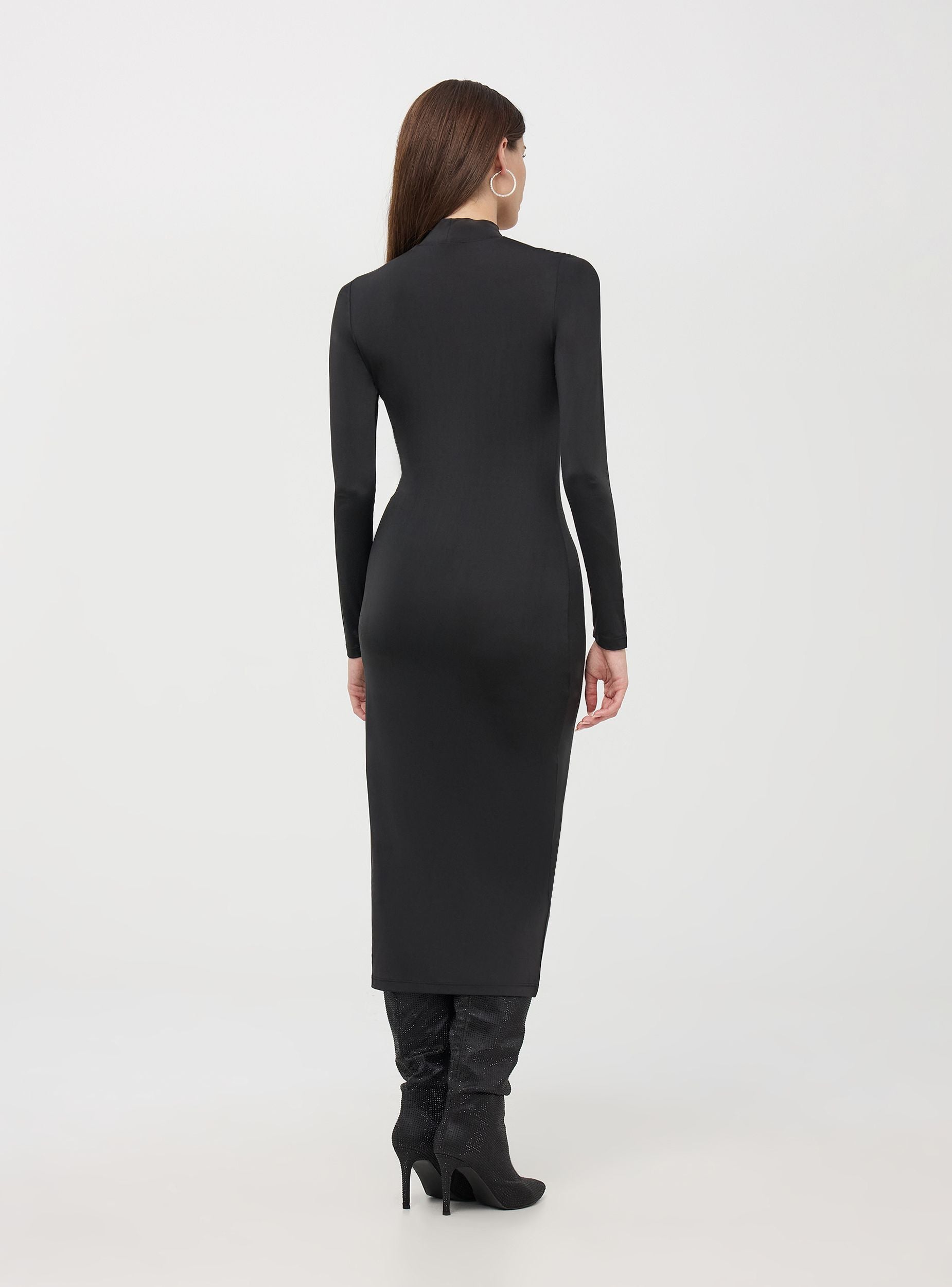 Long turtleneck dress - Terranova Long turtleneck dress - Terranova
