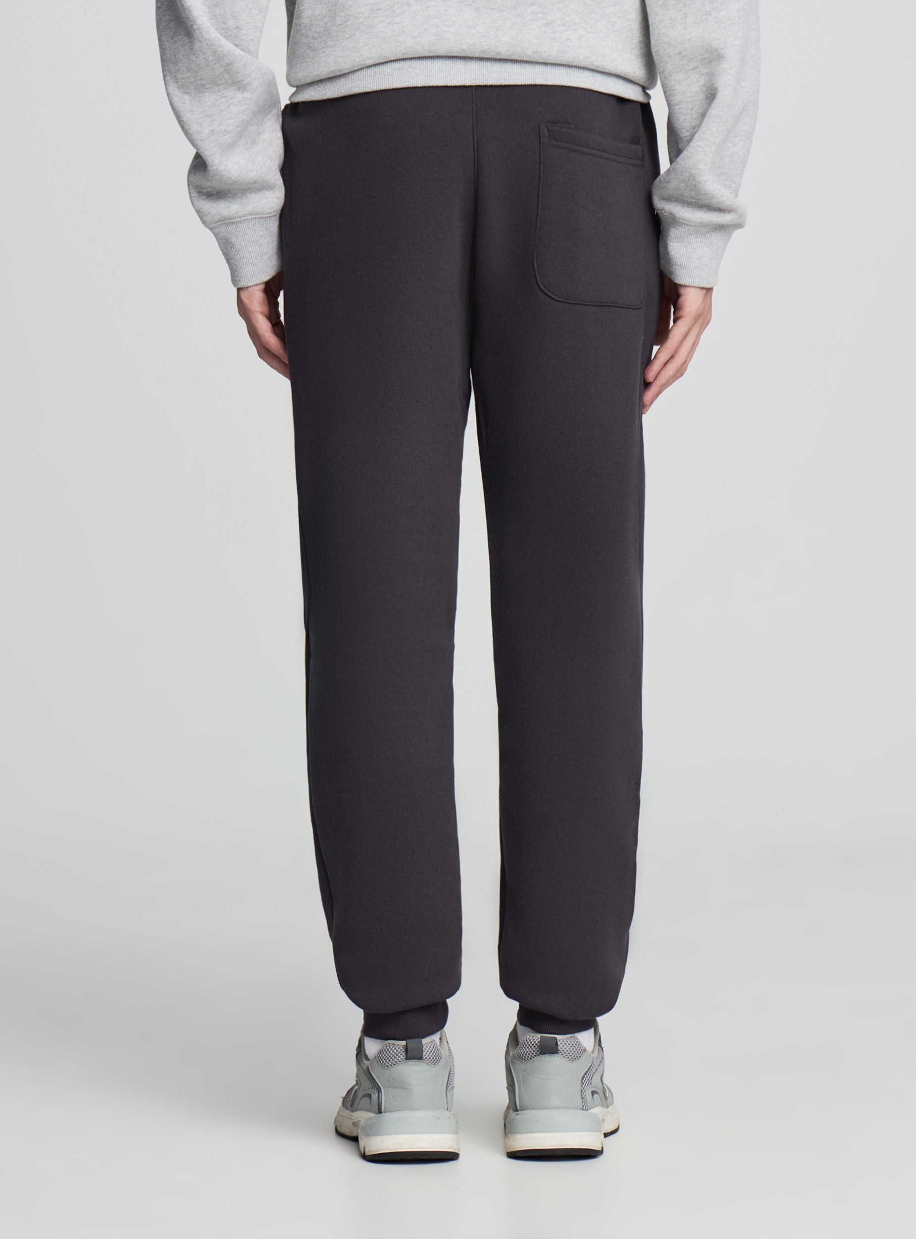 Pack 2 pantaloni tuta tinta unita 1x Grigio Scuro, 1x