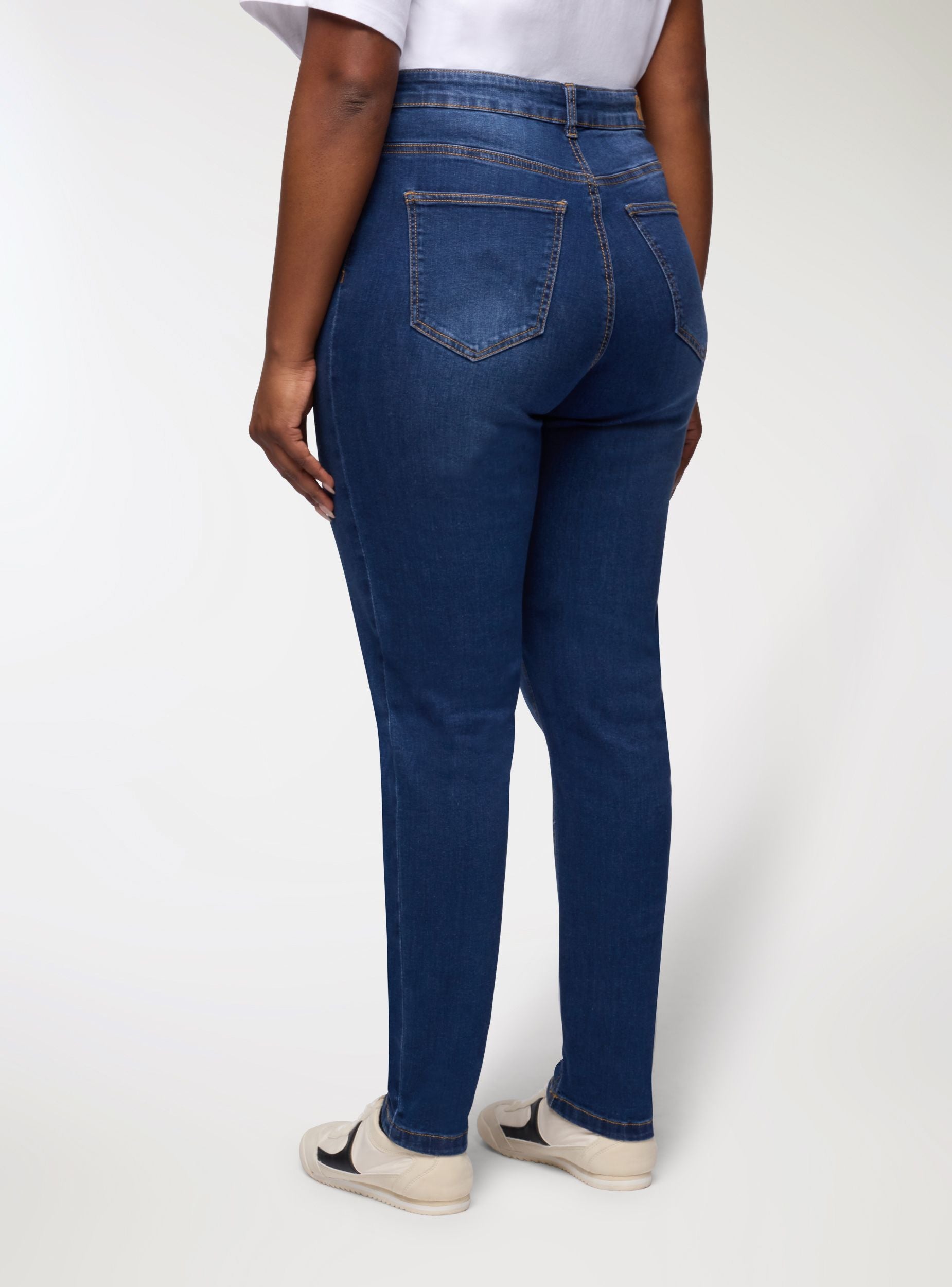 Jeans scuri skinny Blu denim scuro