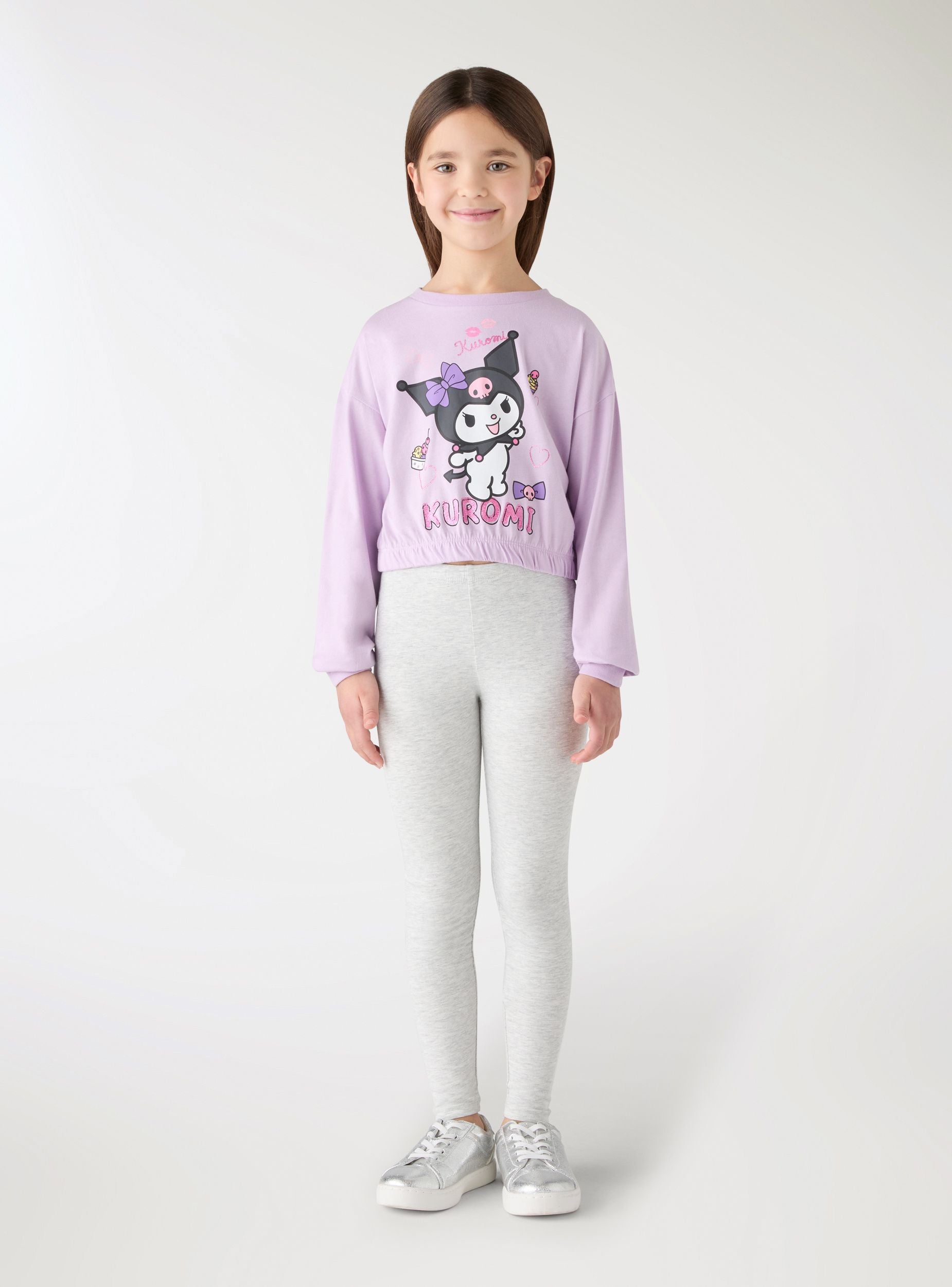 Kuromi® printed crop T-shirt - Terranova