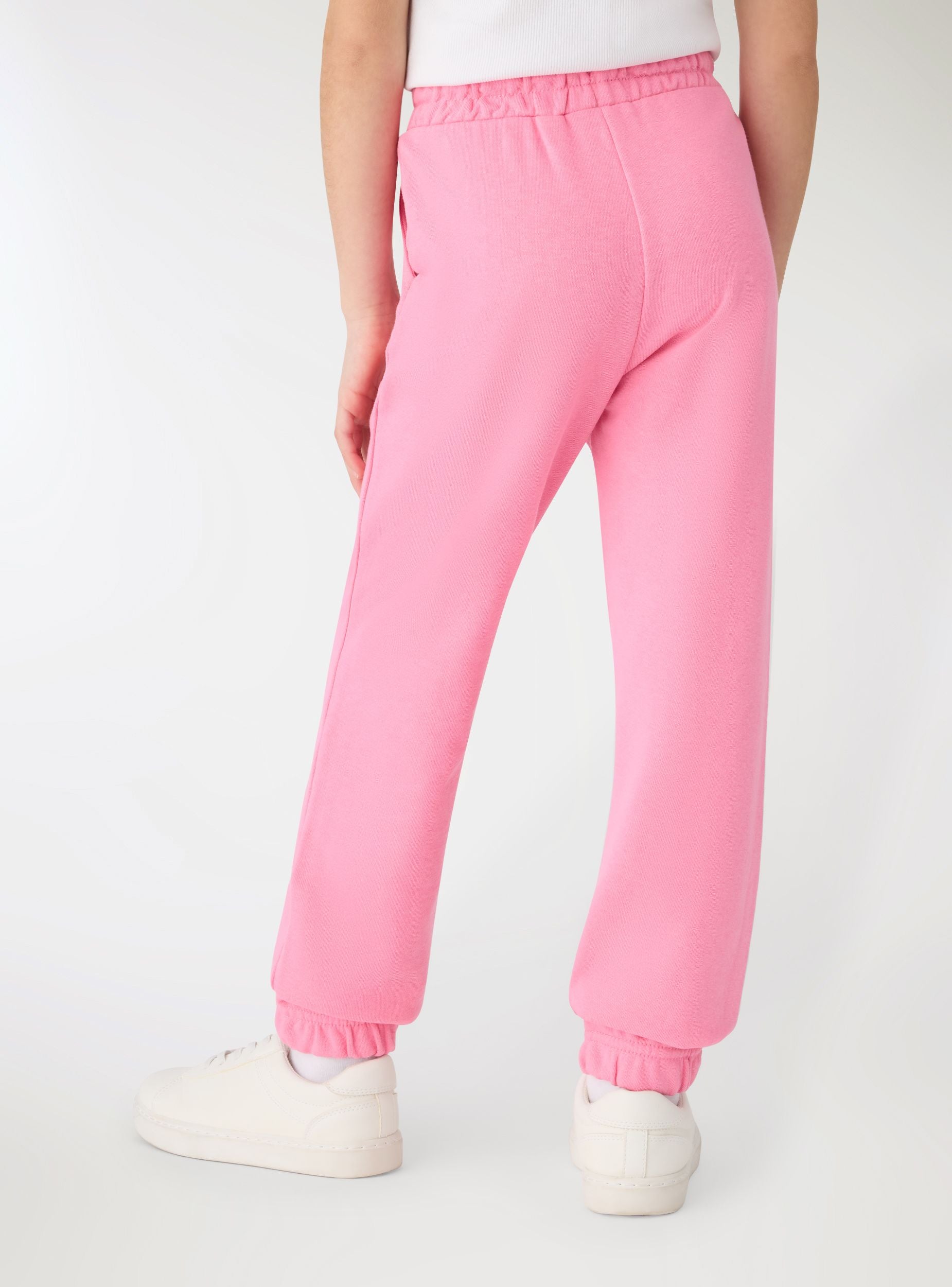 Pantaloni tuta con elastico Fucsia chiaro