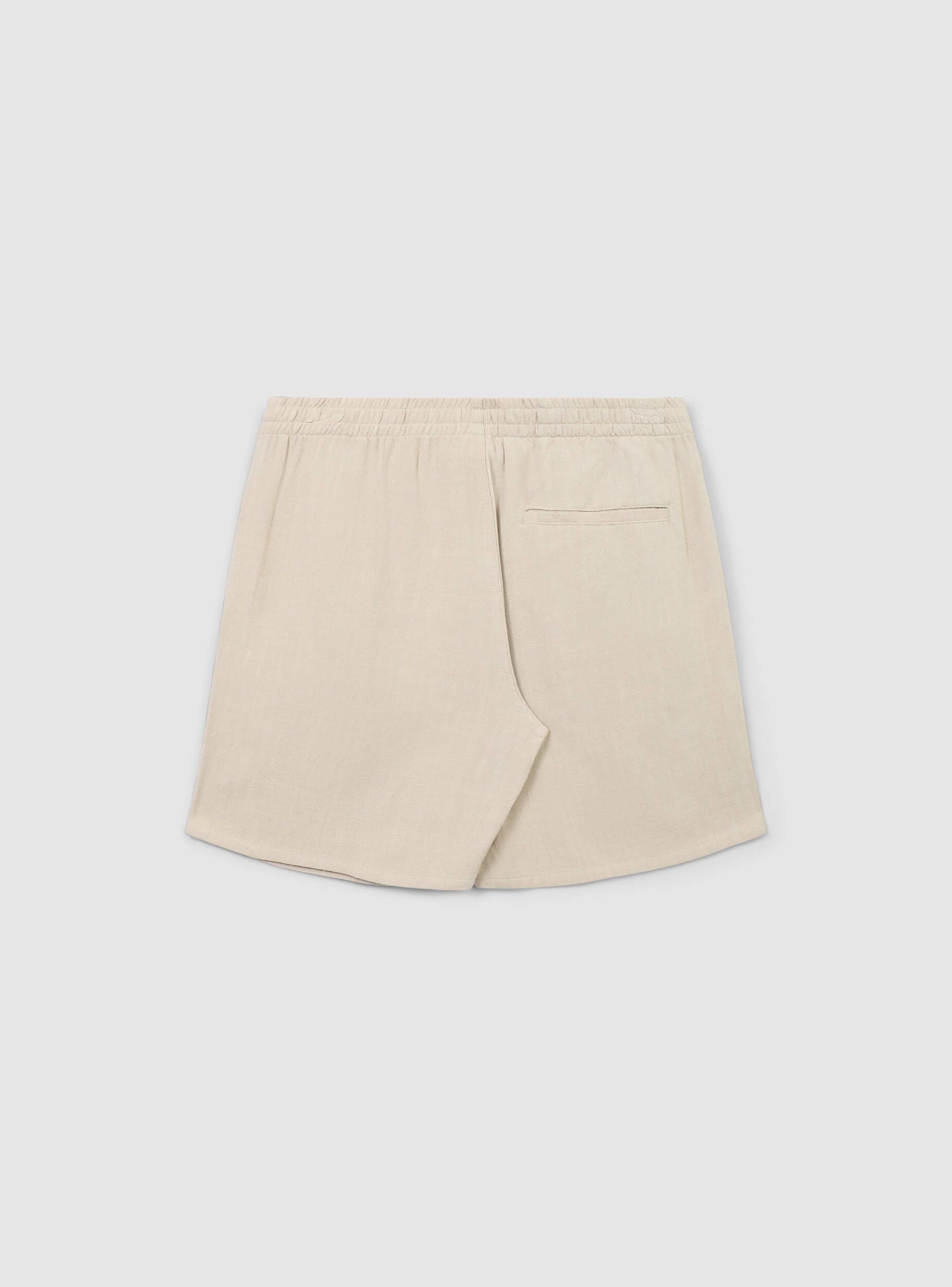 Jogger misto lino tinta unita