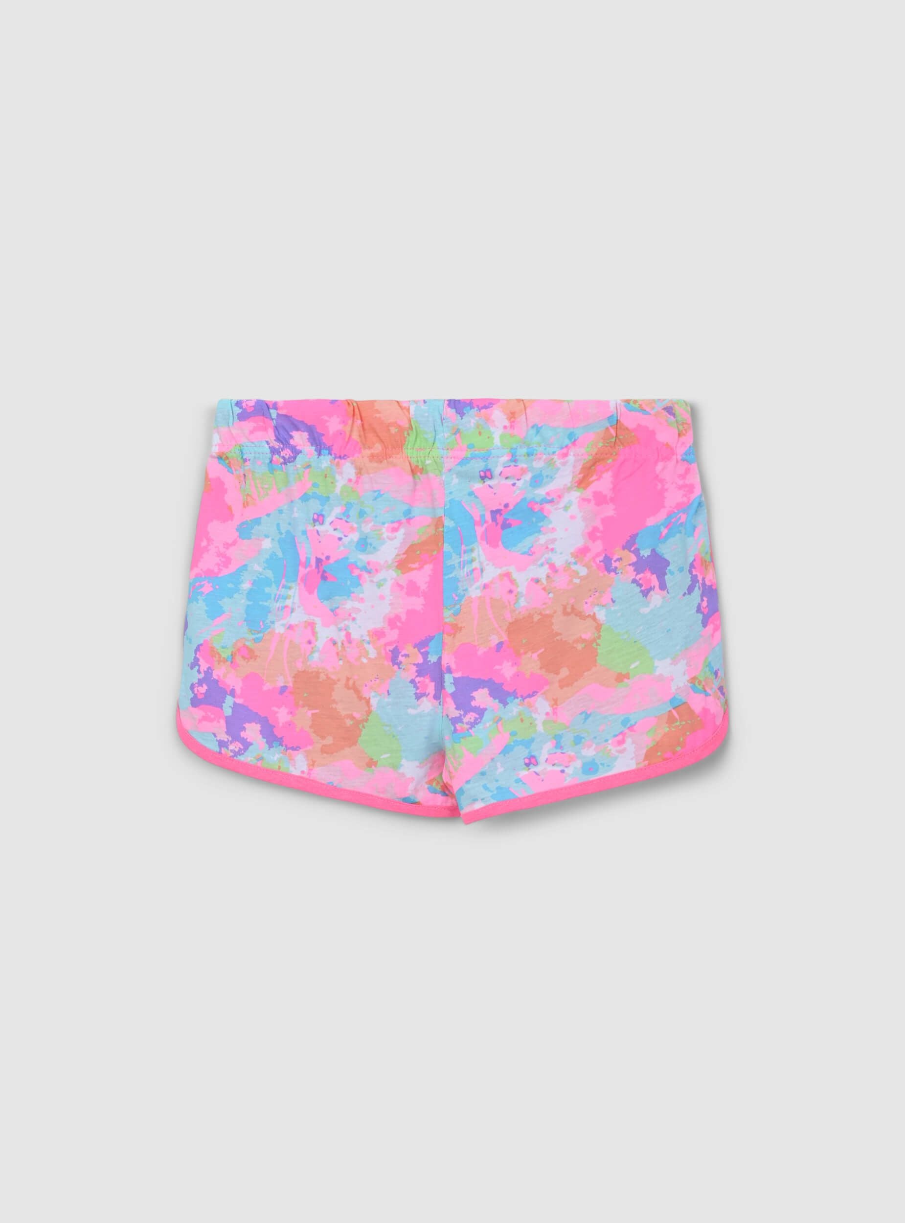 Shorts tuta tie-dye Var fucsia