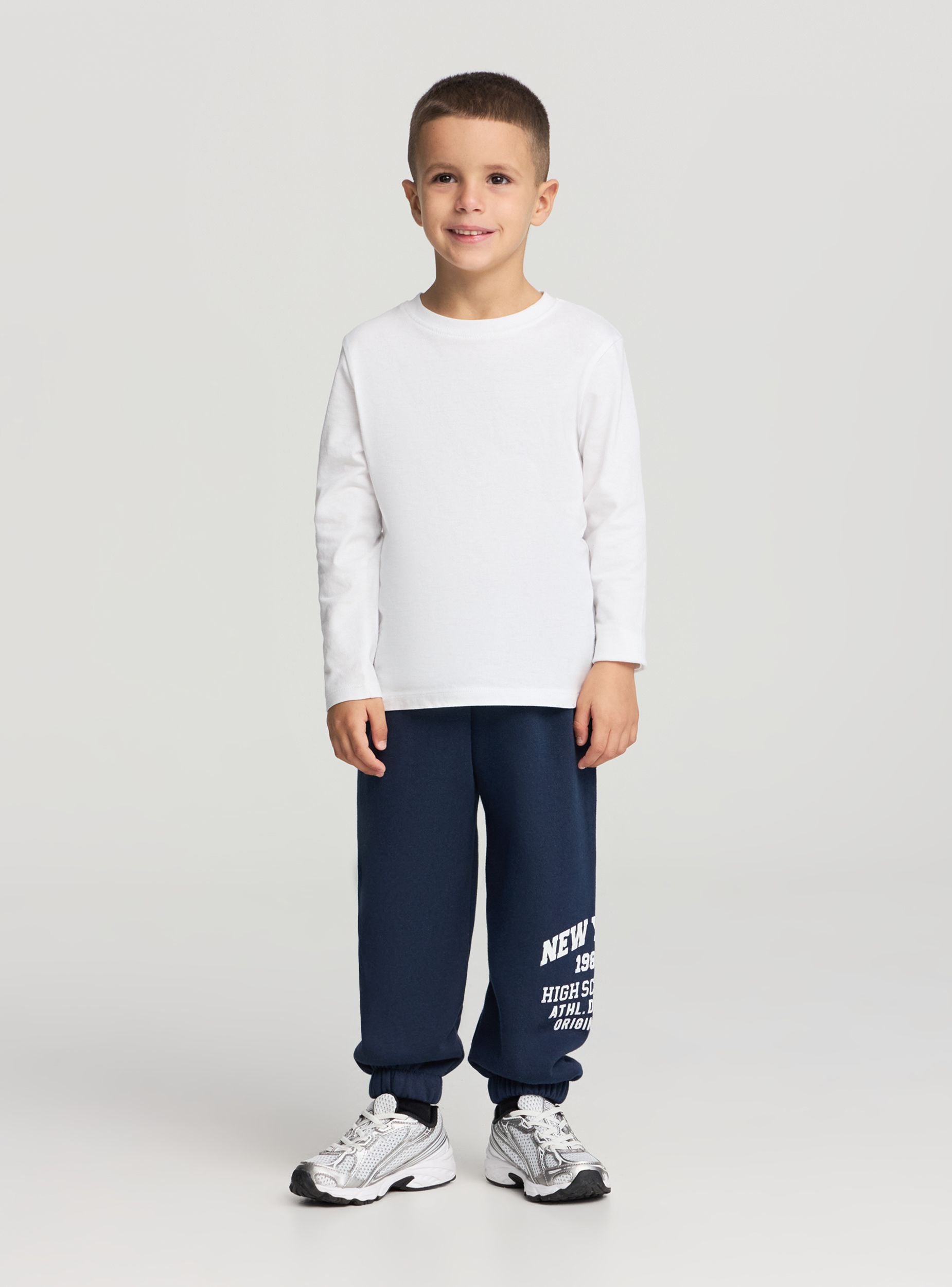 Pack 3 pantaloni ginnici con stampa 1x Nero, 2x