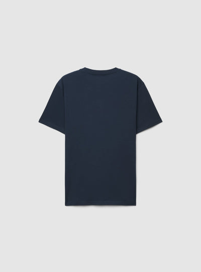 T-shirt comfort con stampa college