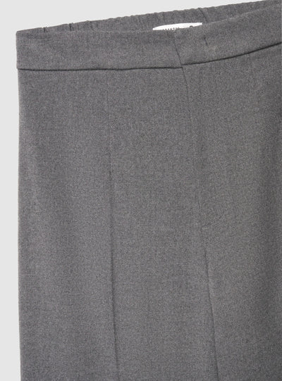 Pantaloni wide leg effetto mélange