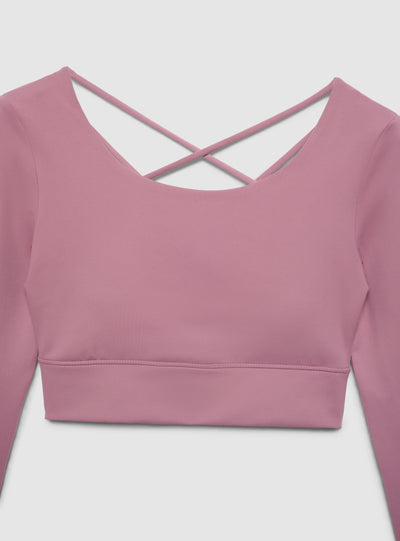 T-shirt corta sportiva con laccetti incrociati