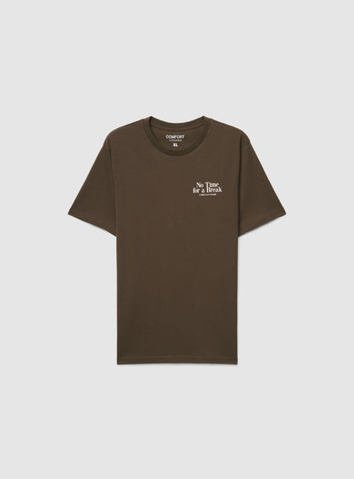 T-shirt con stampa e scritta