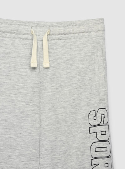 Pantaloni tuta lunghi con stampa college