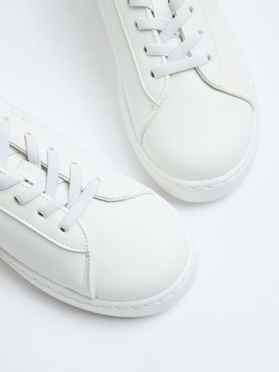 Sneakers basse in similpelle