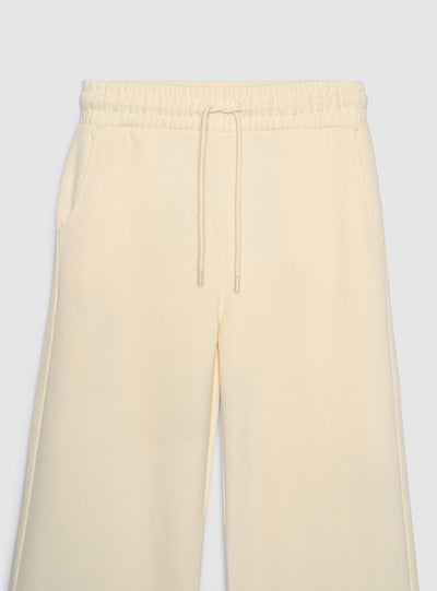 Pantaloni tuta wide leg tinta unita
