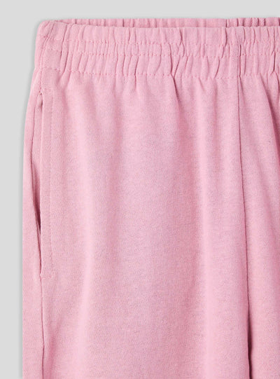 Pantaloni della tuta a vita alta con polsini
