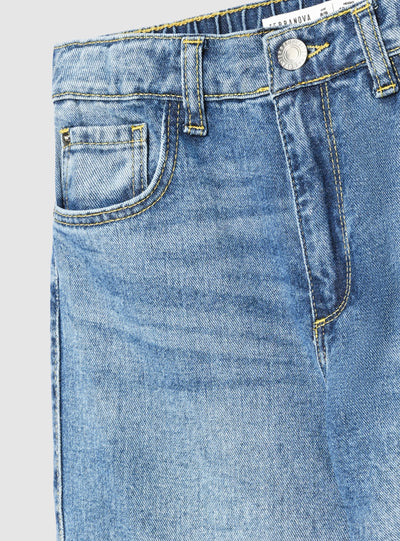 Jeans wide leg cargo