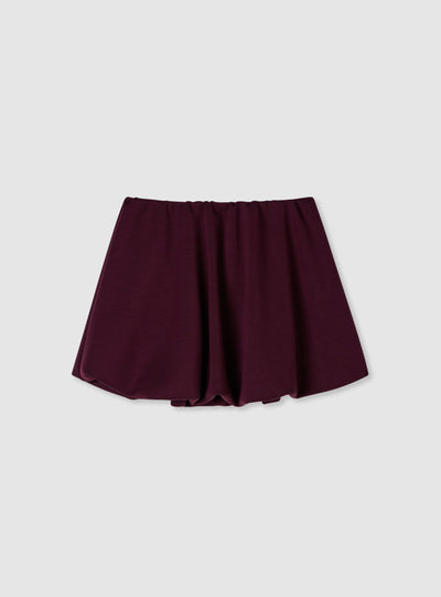 Girls' Solid Colour Balloon Skort