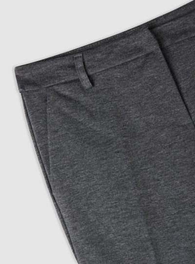 Uni-farbene Chino-Hose