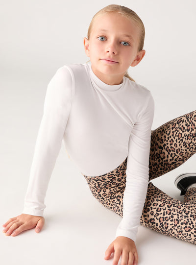 Jednofarebný dlhý rukáv body
