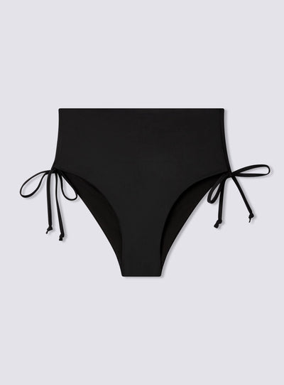 Slip bikini vita alta con logo