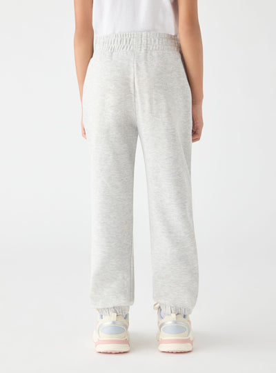Pantaloni tuta lunghi con elastico e polsini