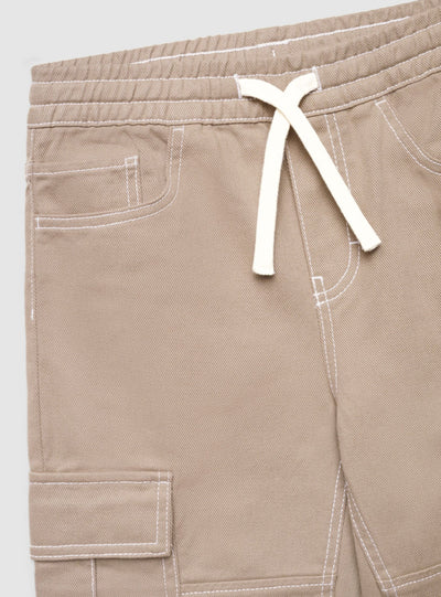 Široke cargo pantalone sa vezicom