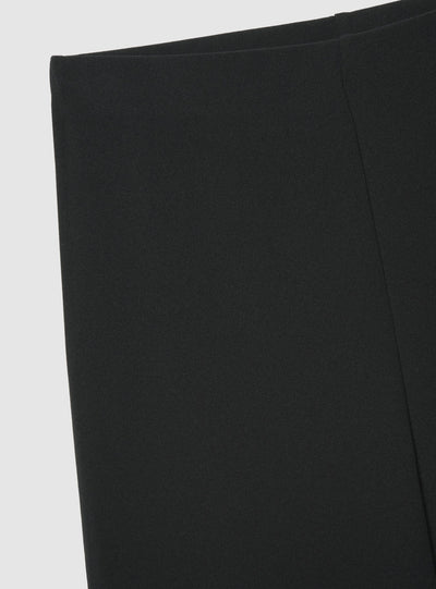 Pantaloni wide leg a tinta unita