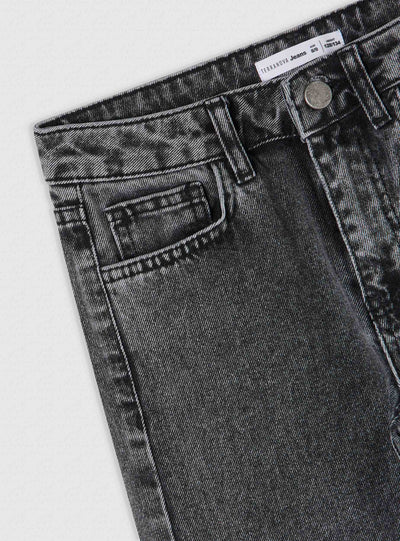 Jeans wide leg in denim