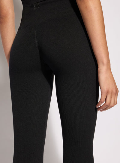 Leggings sportivi lunghi seamless arricciati