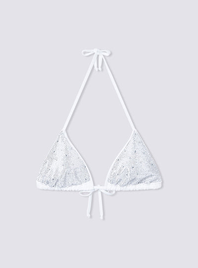 Reggiseno bikini con strass