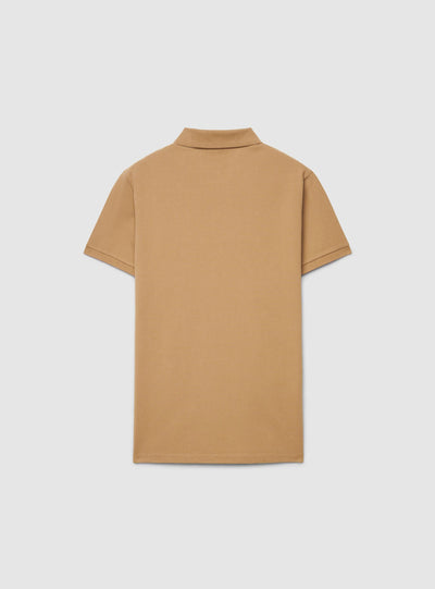 T-shirt polo a tinta unita