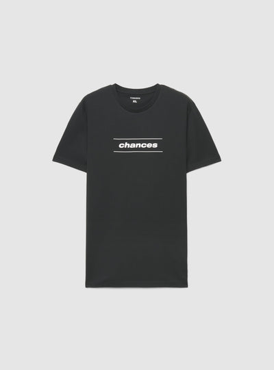 T-shirt con stampa lettering