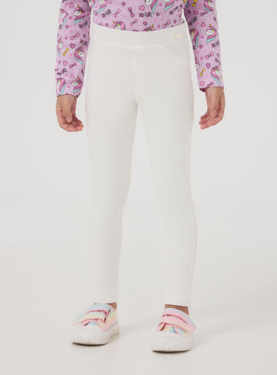 Jeggings légers élastiqués unis