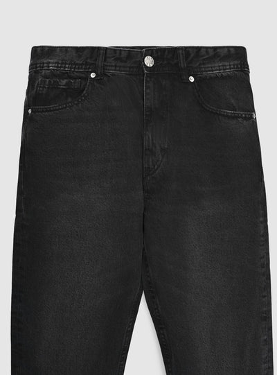 Jeans relaxed a tinta unita