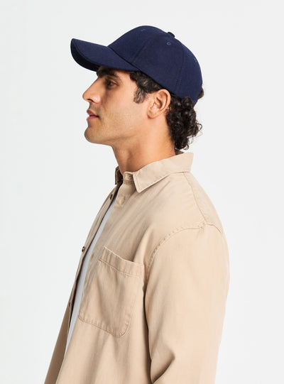 Cappellino da baseball a tinta unita