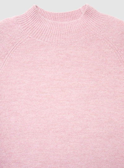 Maglia a lupetto a tinta unita