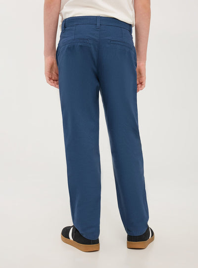 Pantaloni chino in cotone