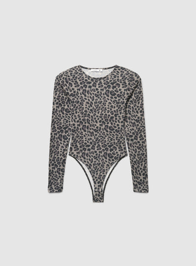 T-shirt body fantasia animalier