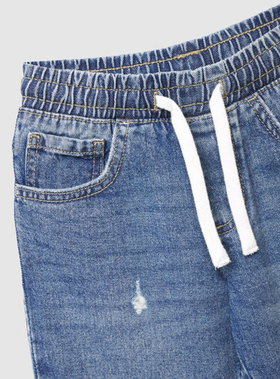 Jeans jogger con strappi
