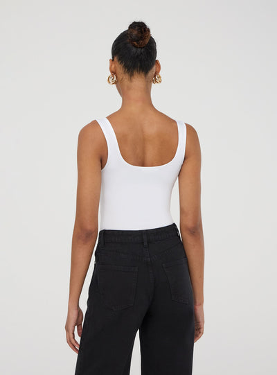 Square neck bodysuit