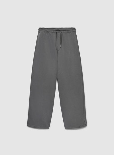 Pantaloni tuta super baggy a tinta unita