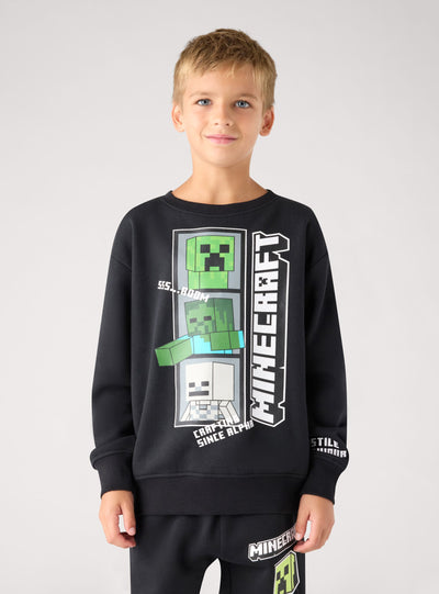 Felpa con stampa Minecraft®