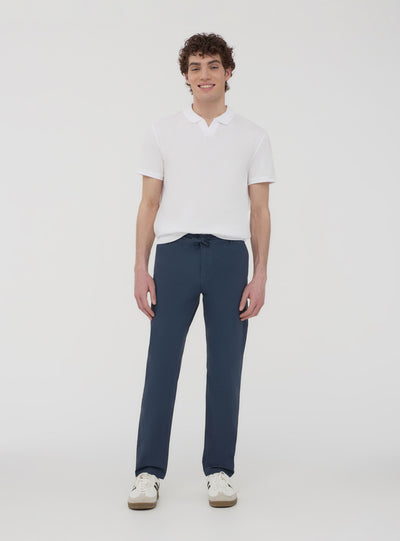 Pantaloni chino con coulisse