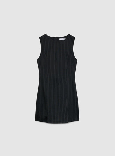 Vestito tubino gessato