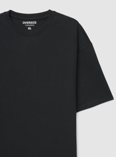 T-shirt over a tinta unita