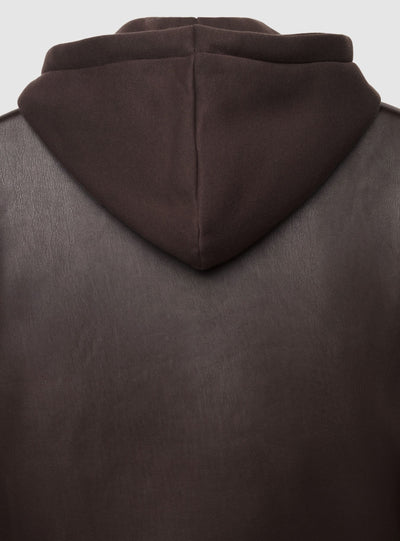 Bomber con cappuccio e bottoni a pressione