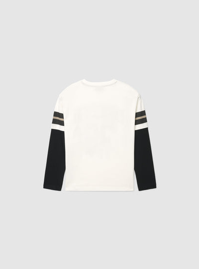 T-shirt con stampa sportiva